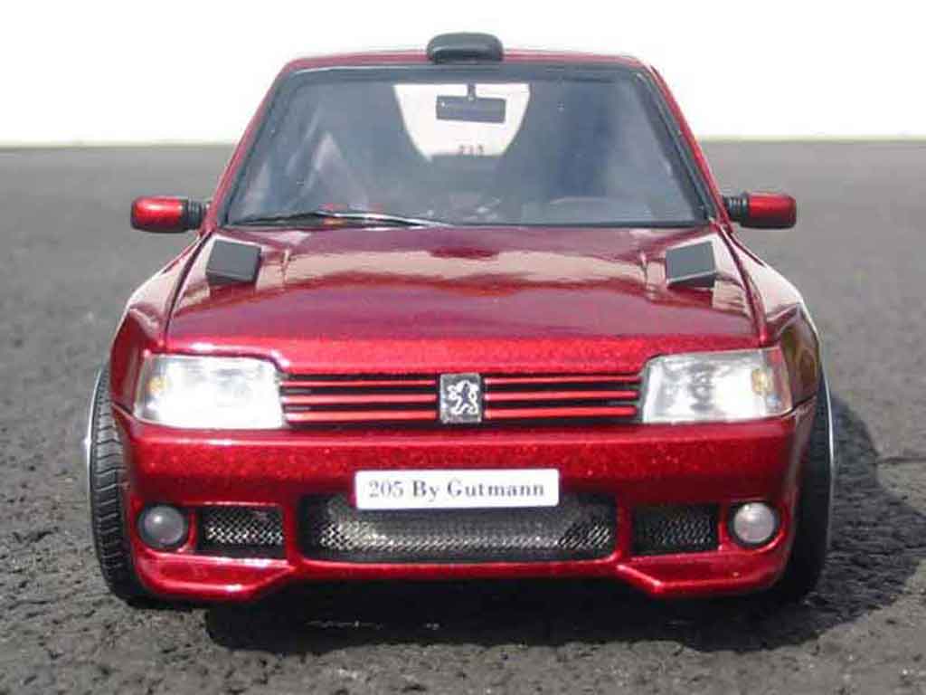 Peugeot 205 GTI Dimma preparation tuning 1/18 Solido