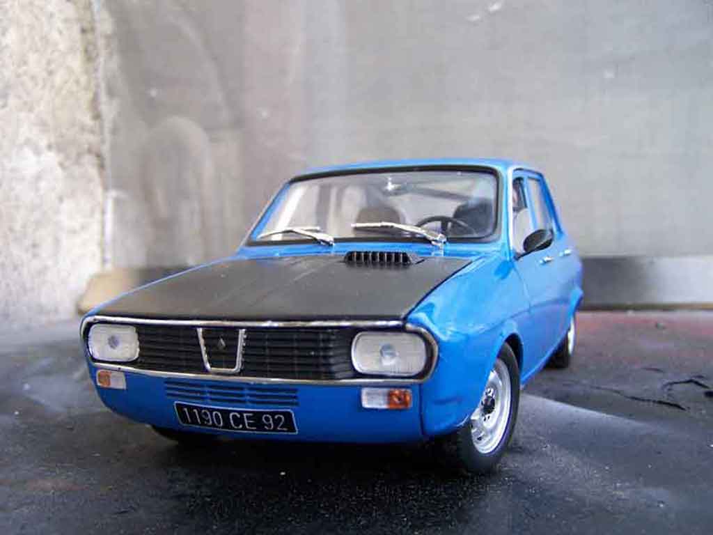 Renault 12 Gordini 1/18 Solido Gordini preparation racing modelauto