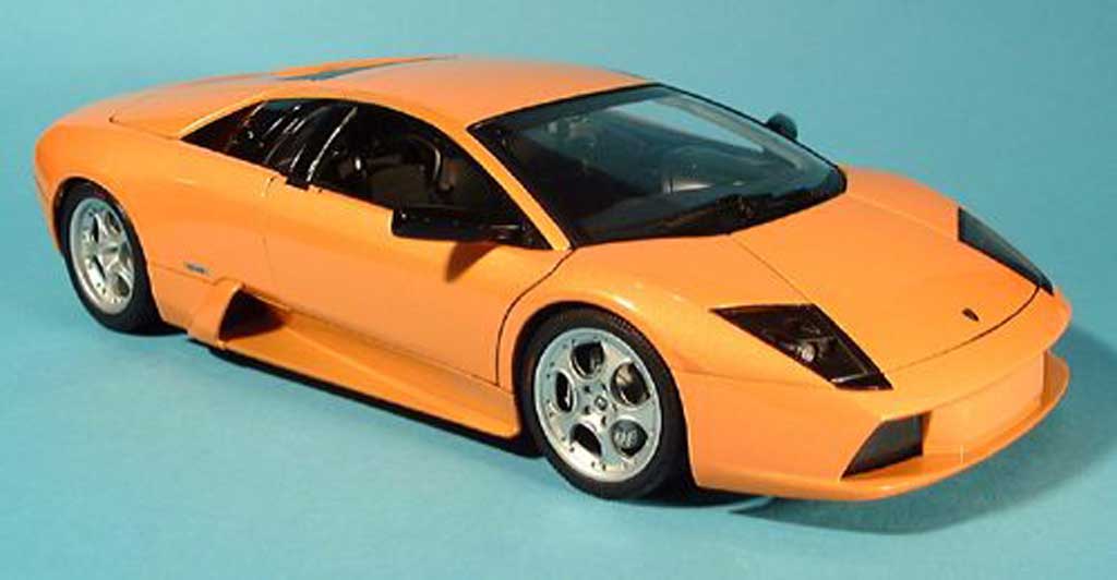 Lamborghini Murcielago 1/18 Autoart oranje 2001 modelauto