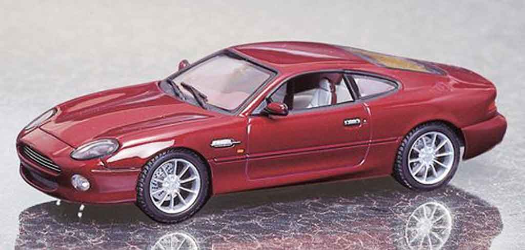 Aston Martin DB7 1/43 Autoart vantage rood modelauto