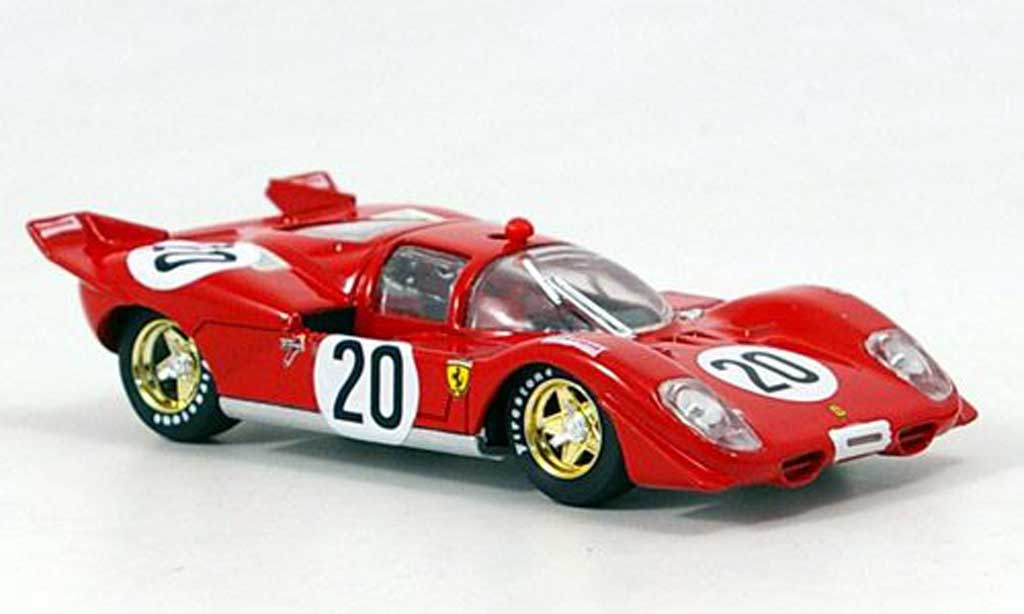 Ferrari 512 S 1/43 Brumm S S No.20 J. Ickx GP Belgien/Spa 1970 modelauto