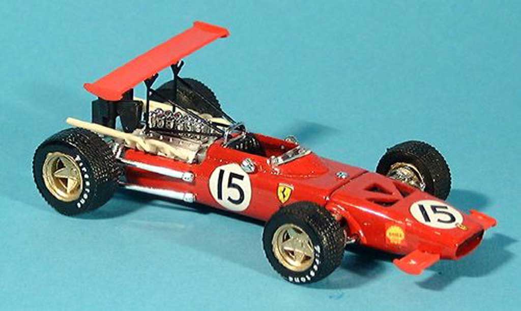 Ferrari 312 F1 1/43 Brumm F1 No.15 C.Amon GP Spanien 1969 modelauto