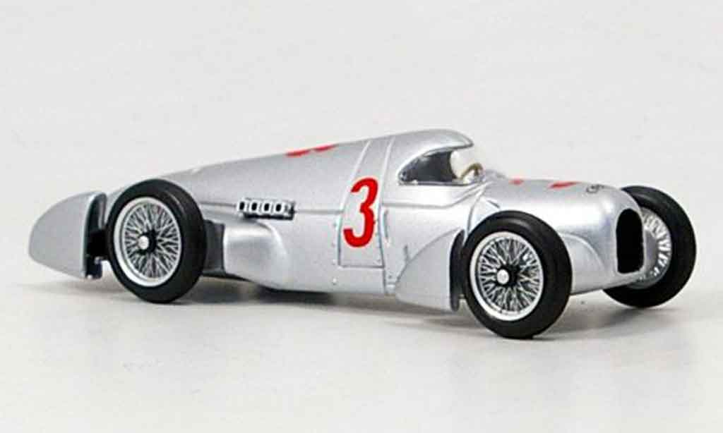 Auto Union Rekordwagen 1935 1/43 Brumm 1935 Record grijs metallic 1935 modelauto