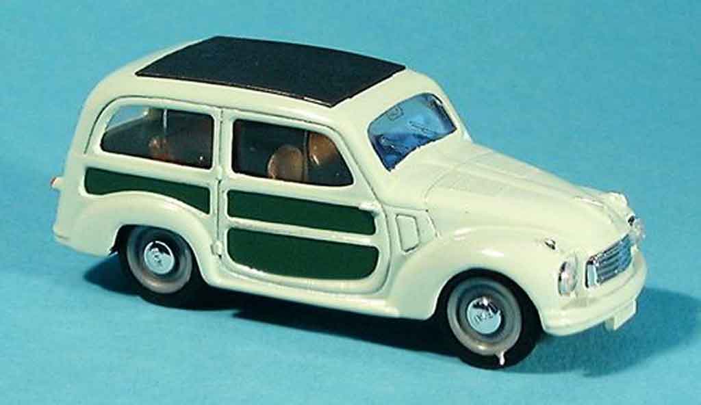 Fiat 500 1/43 Brumm c Belvedere grun 1951 modelauto