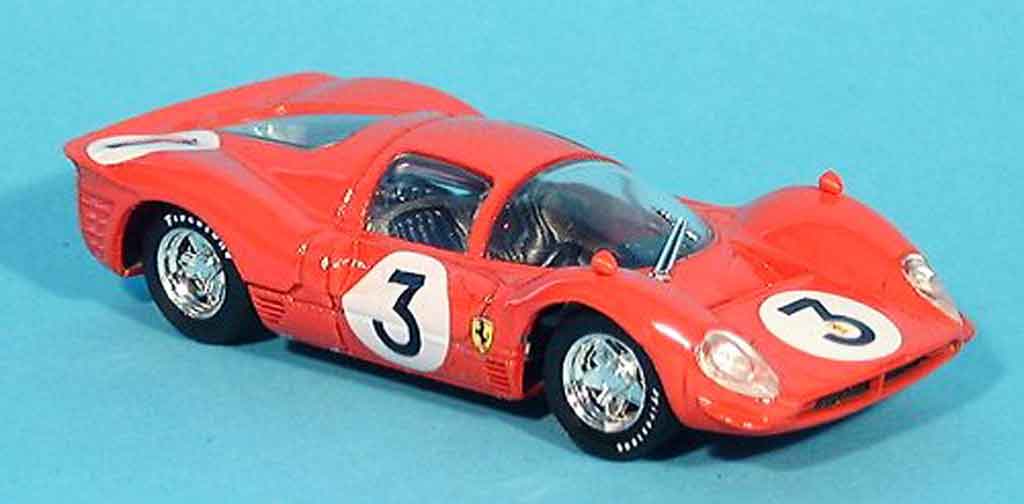 Ferrari 330 P4 1/43 Brumm P4 no.3 l.bandini sieger 1000km monza 1967 modelauto