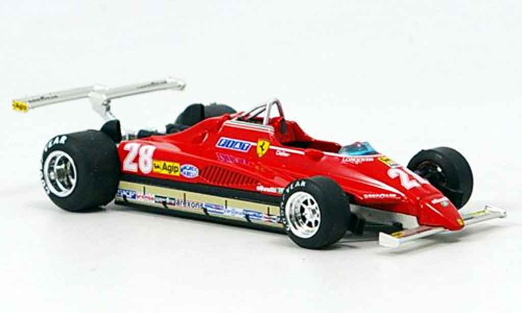 Ferrari 126 1982 1/43 Brumm 1982 C2 no.28 d.pironi gp long beach modelauto