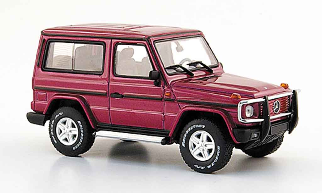 Mercedes Classe G 1/43 Autoart lila SWB 3 Turer modelauto