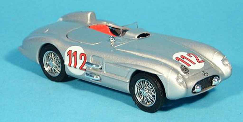 Mercedes 300 SLR 1/43 Brumm SLR No.112 Targa Florio 1955 modelauto