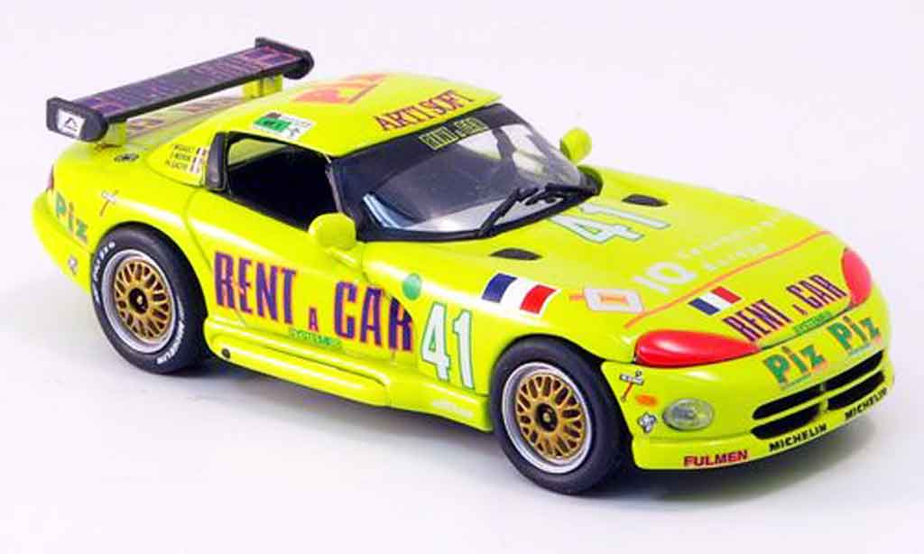 Dodge Viper RT 10 1/43 Eagle RT 10 No.41 Rent a Car Le Mans 1994 modelauto