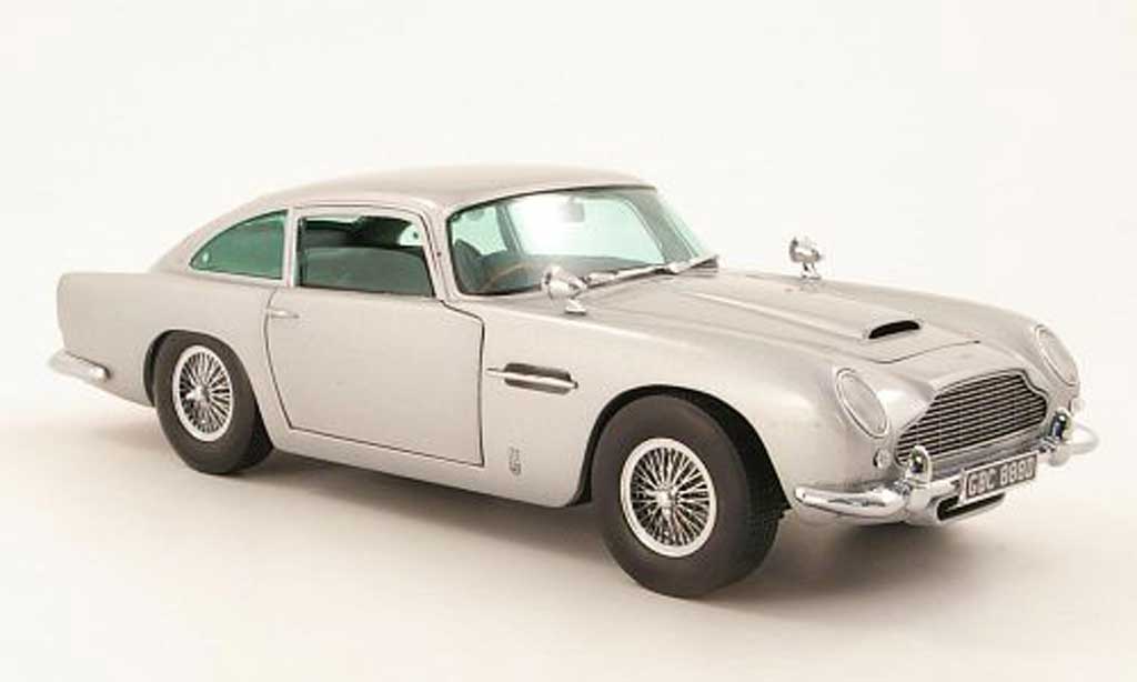 Aston Martin DB5 1/18 Sun Star grijs metallic 1963 modelauto