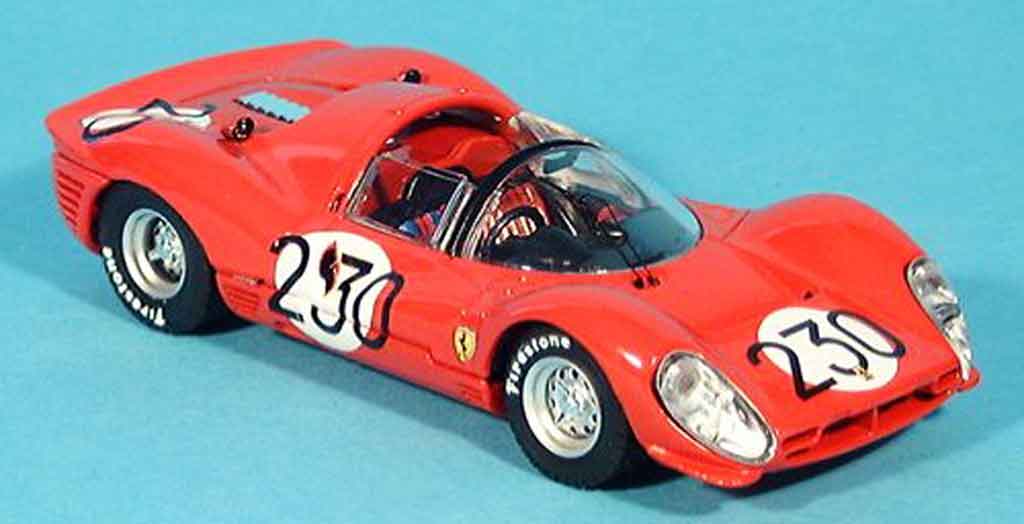 Ferrari 330 P3 1/43 Bang P3 spider bandini vaccarella no. 230 1966 modelauto