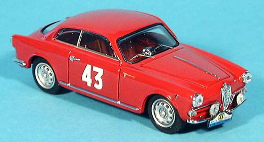 Alfa Romeo Giulietta 1/43 Bang no.43 sc vidilles tour de france 1956 modelauto