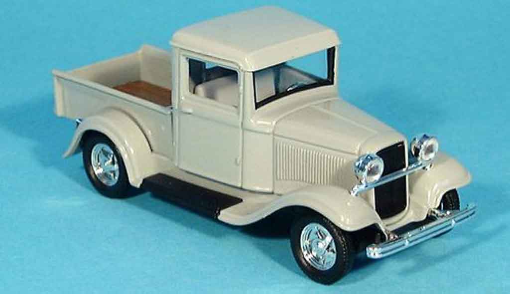 Ford 1934 1/43 Yat Ming Pick Up grijs modelauto