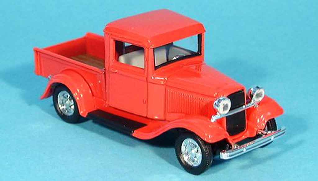 Ford 1934 1/43 Yat Ming Pick up rood modelauto
