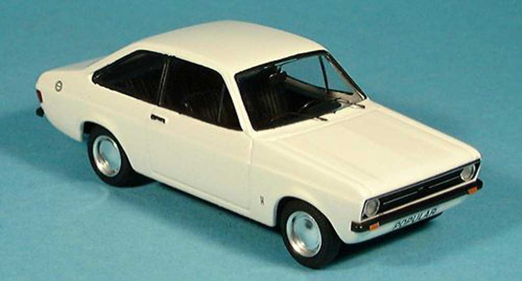 Ford Escort MK2 1/43 Trofeu MK2 1100 wit modelauto
