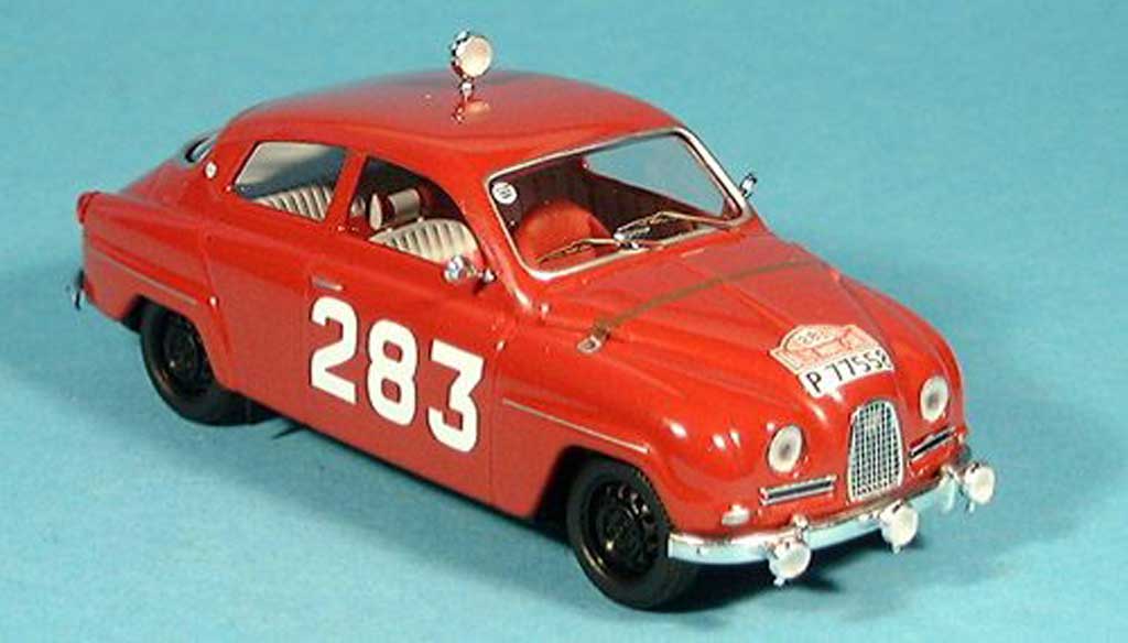 Saab 96 1/43 Trofeu Sieger Monte Carlo Carlsson-Palm 13 modelauto