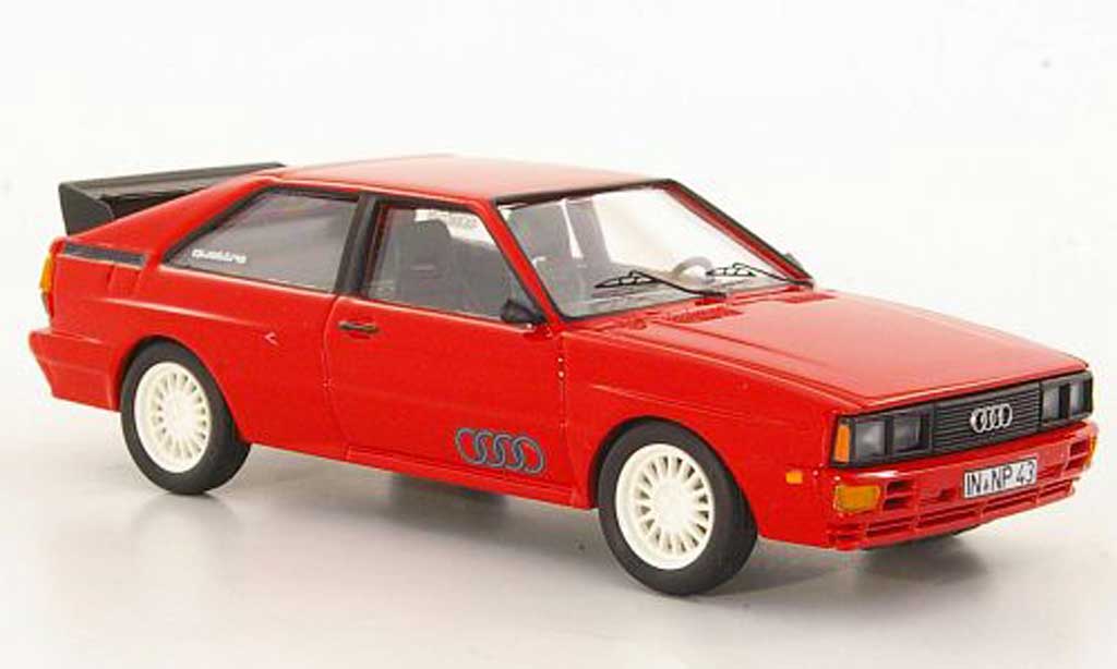 Audi Quattro 1/43 Trofeu rood LHD modelauto