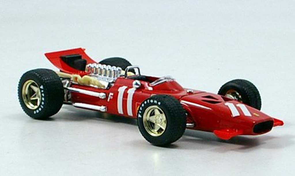 Ferrari 312 F1 1/43 Brumm F1 No.11 C.Amon GP Monte Carlo 1969 modelauto
