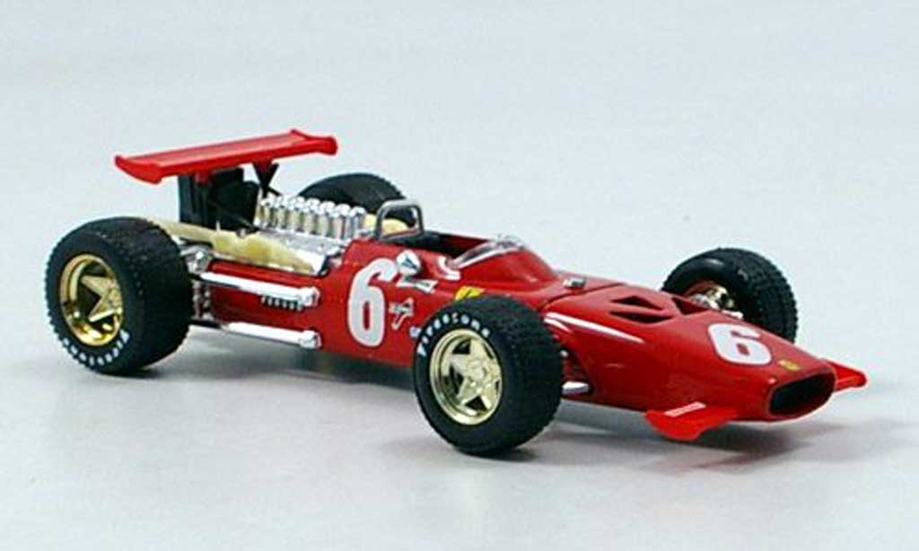 Ferrari 312 F1 1/43 Brumm F1 No.6 C.Amon GP Frankreich 1969 modelauto