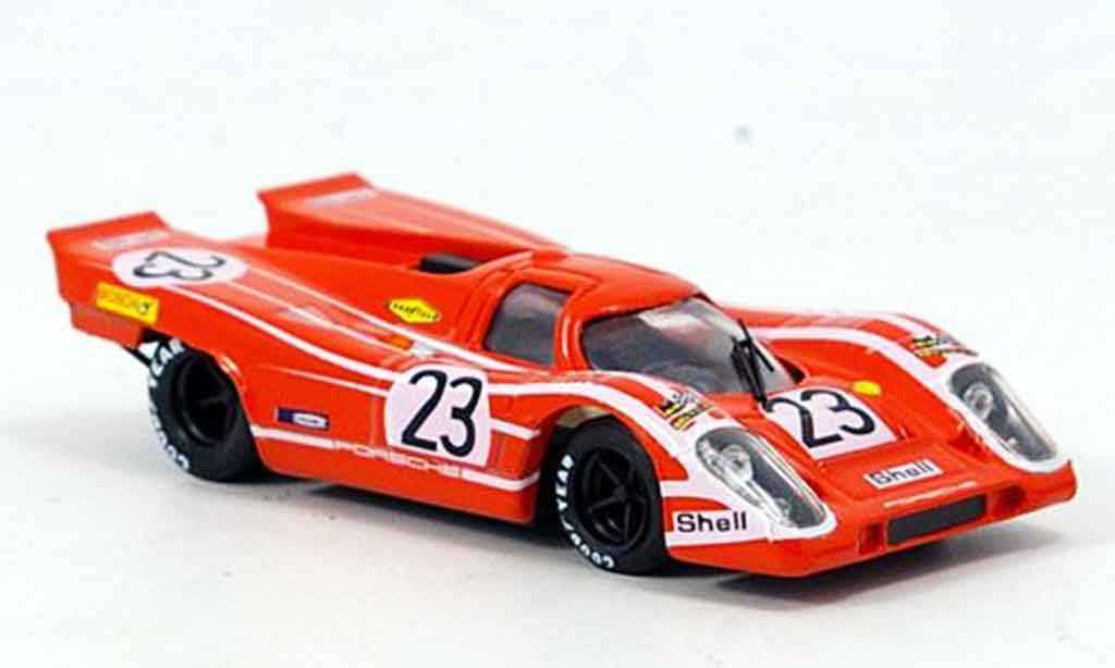 Porsche 917 1970 1/43 Brumm 1970 No.23 H. Herrmann Le Mans modelauto