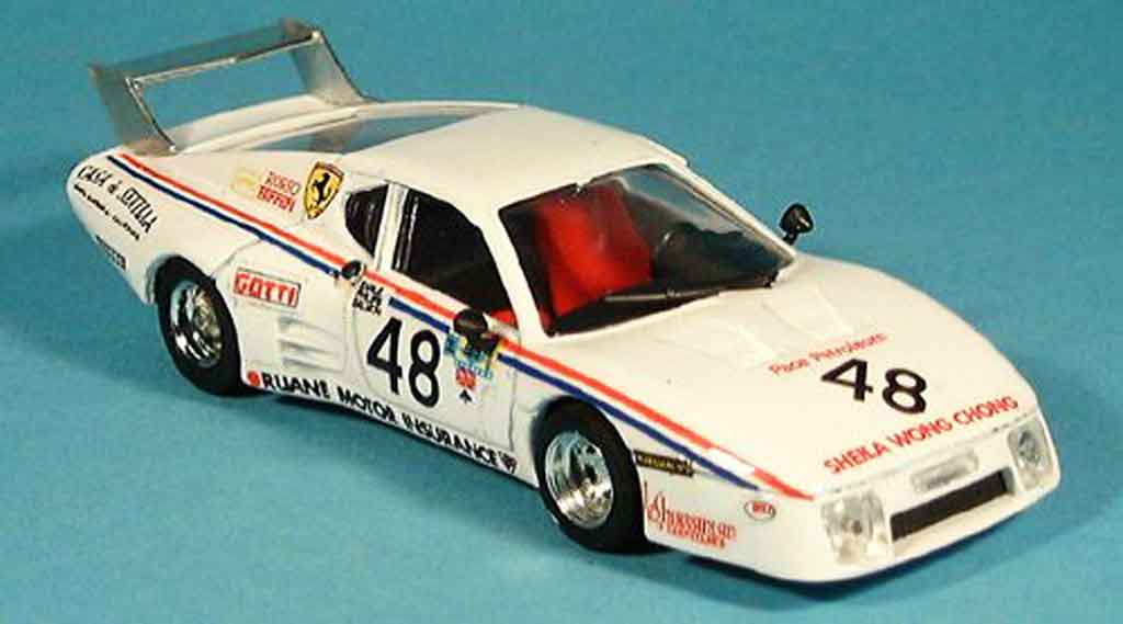 Ferrari 512 BB LM 1/43 Brumm BB LM no.48 scuderia rosso le mans 1981 modelauto