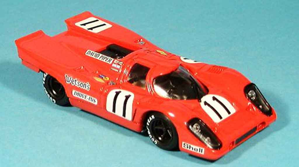 Porsche 917 1970 1/43 Brumm 1970 No.11 Piper Adamovicz 1000km Monza modelauto