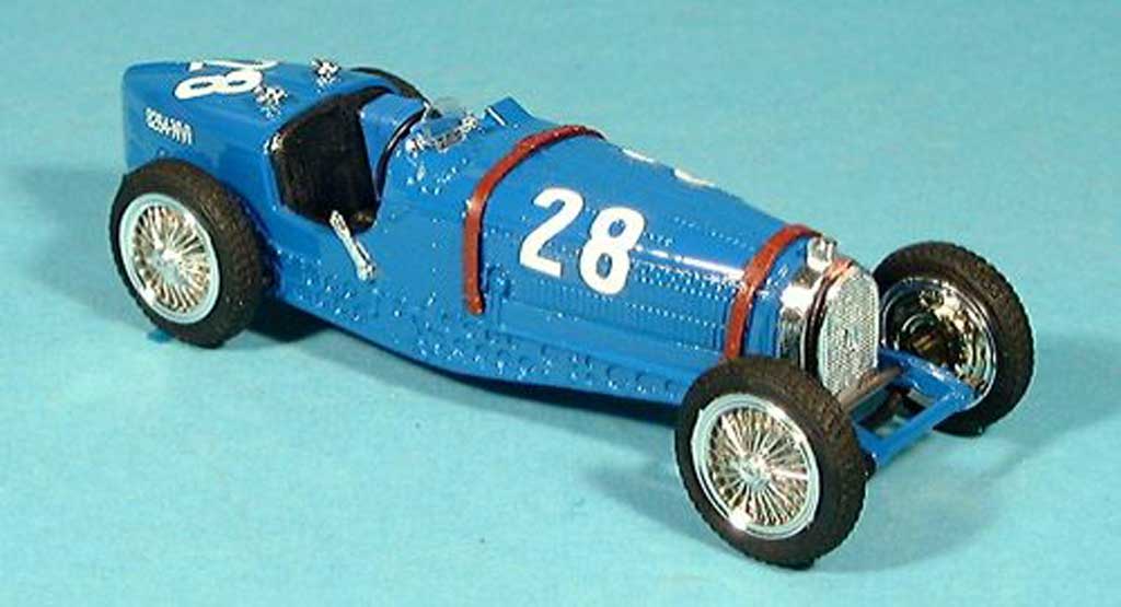 Bugatti Type 59 1/43 Brumm G.P. Monaco 1933 modelauto