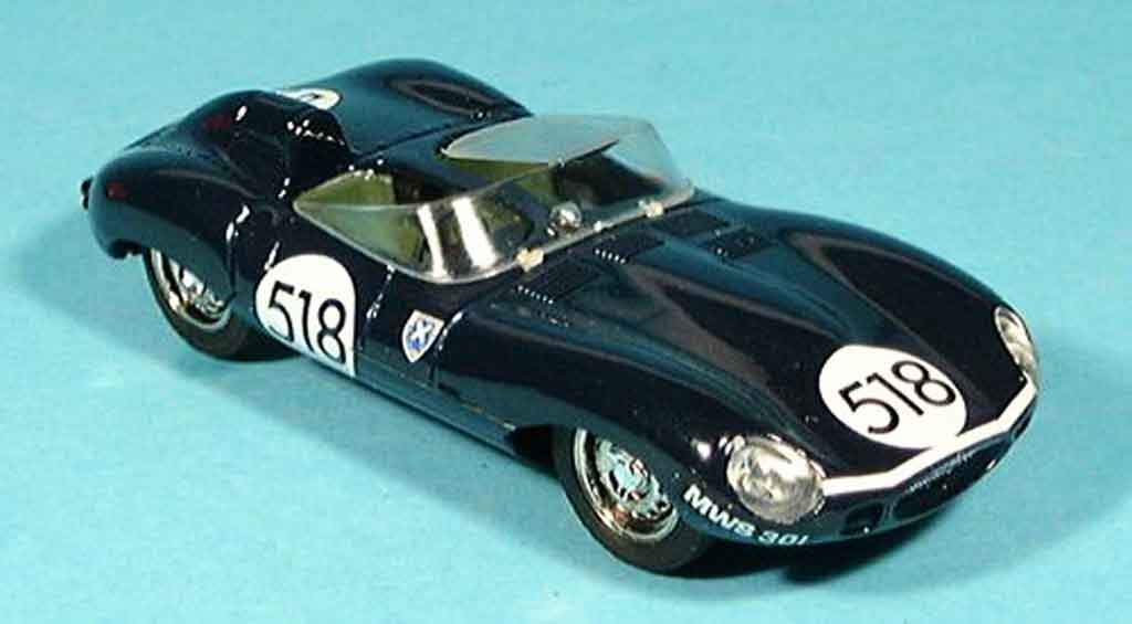 Jaguar D-Type 1957 1/43 Brumm 1957 mille miglia no. 518 modelauto