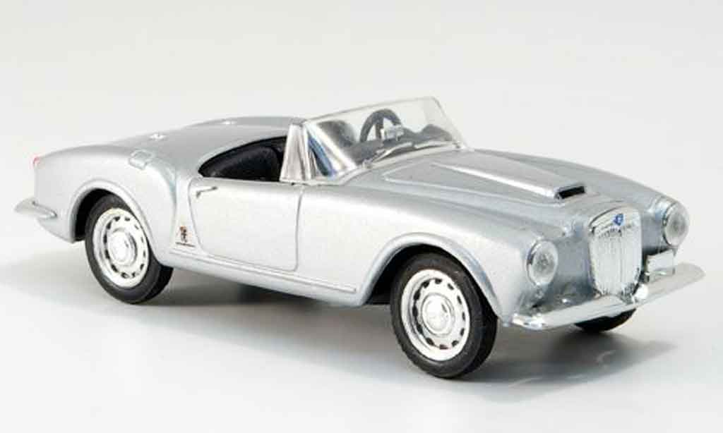 Lancia Aurelia B24 1/43 Brumm B24 spider grijs metallic offen 1955 modelauto