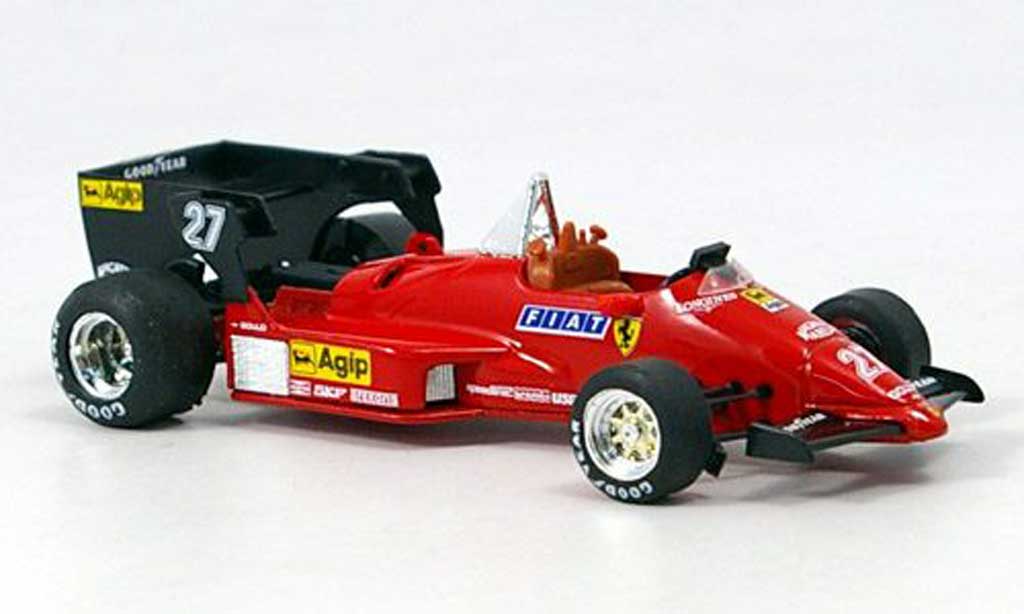 Ferrari 126 1984 1/43 Brumm 1984 C4 No.27 GP Belgien M.Alboreto modelauto
