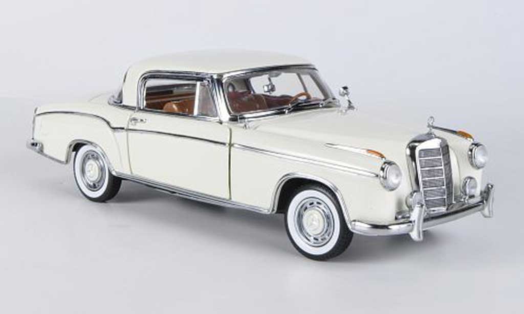 Mercedes 220 1/18 Sun Star SE Coupe beige 1958 modelauto