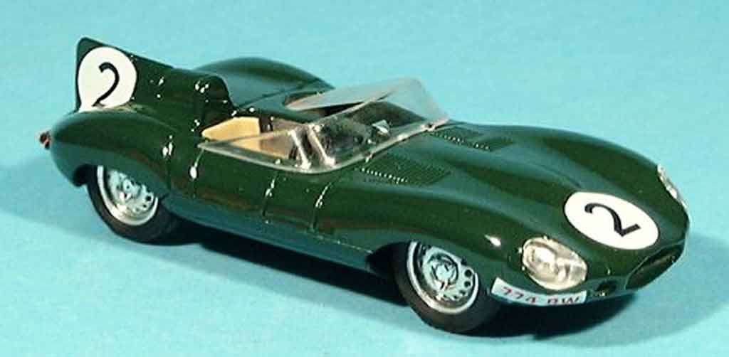 Jaguar D-Type 1956 1/43 Brumm 1956 le mans no. 2 paul frere modelauto