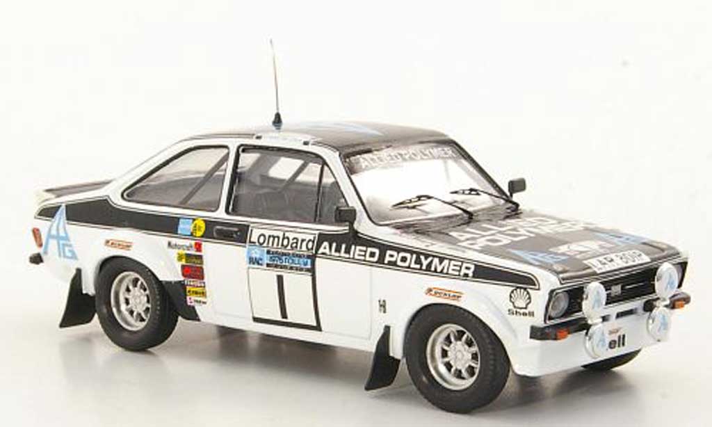 Ford Escort RS 1800 1/43 Trofeu RS 1800 Allied Polymer T.Makinen / H.Liddon RAC Rally 1975 modelauto