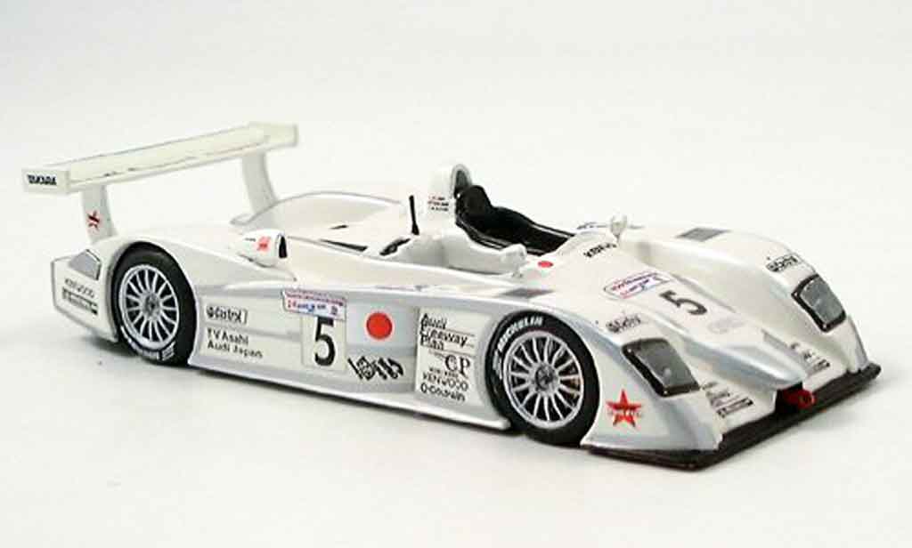 Audi R8 2002 1/43 IXO 2002 Team Goh Le Mans Dalmas Ara Katoh modelauto