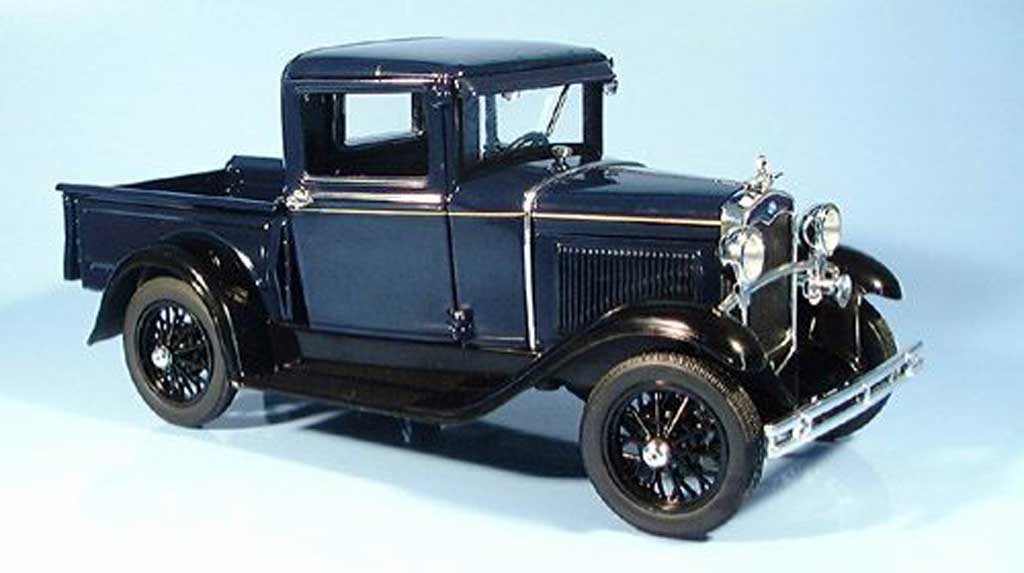Ford Model A 1/18 Signature pick up blauw fonce 1931 modelauto