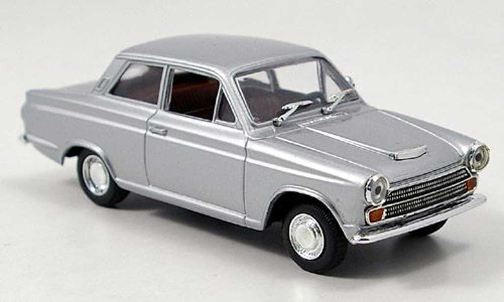 Ford Cortina 1/43 Solido MK I grijs 1963 modelauto