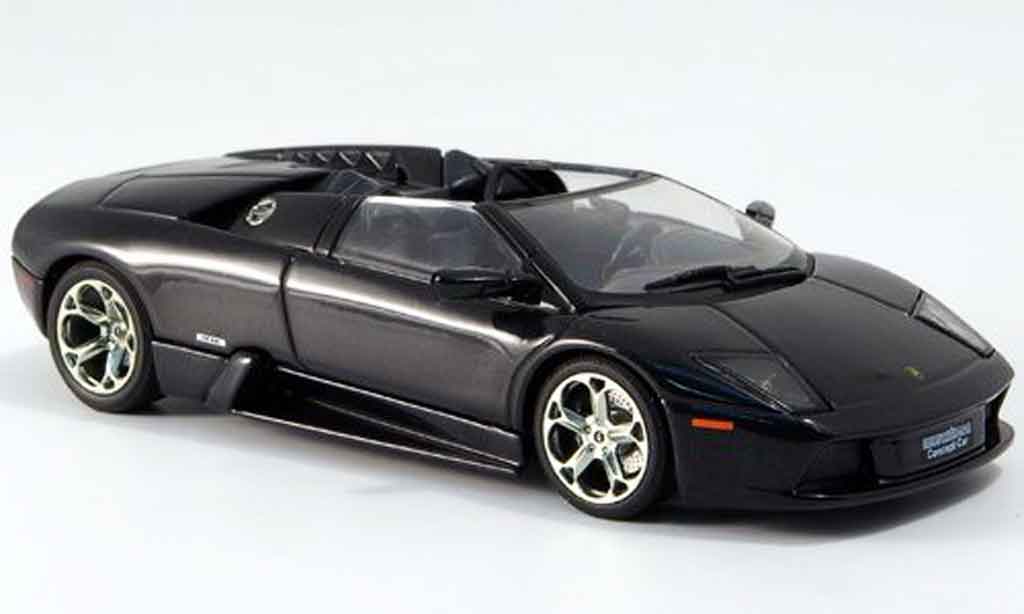 Lamborghini Murcielago 1/43 Autoart concept zwart 2003 modelauto
