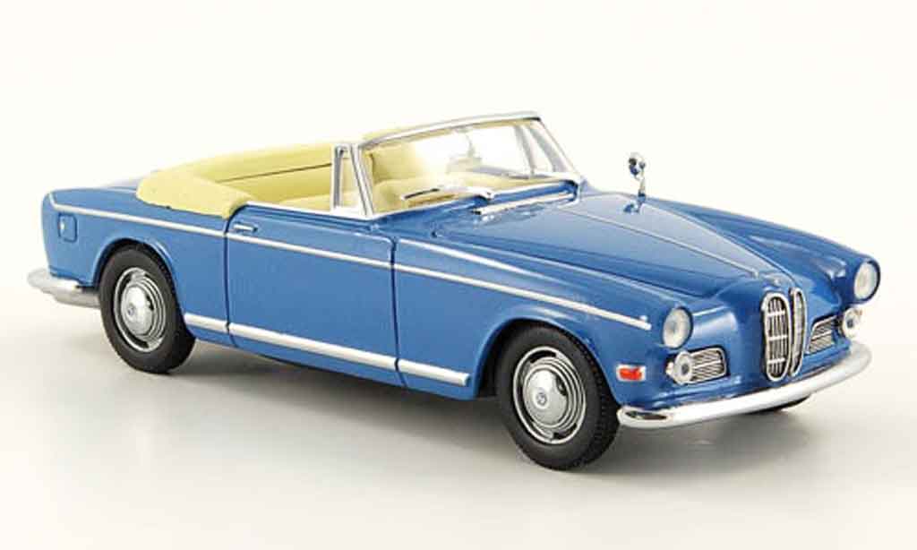 Bmw 503 1/43 Eagle Cabriolet blauw modelauto