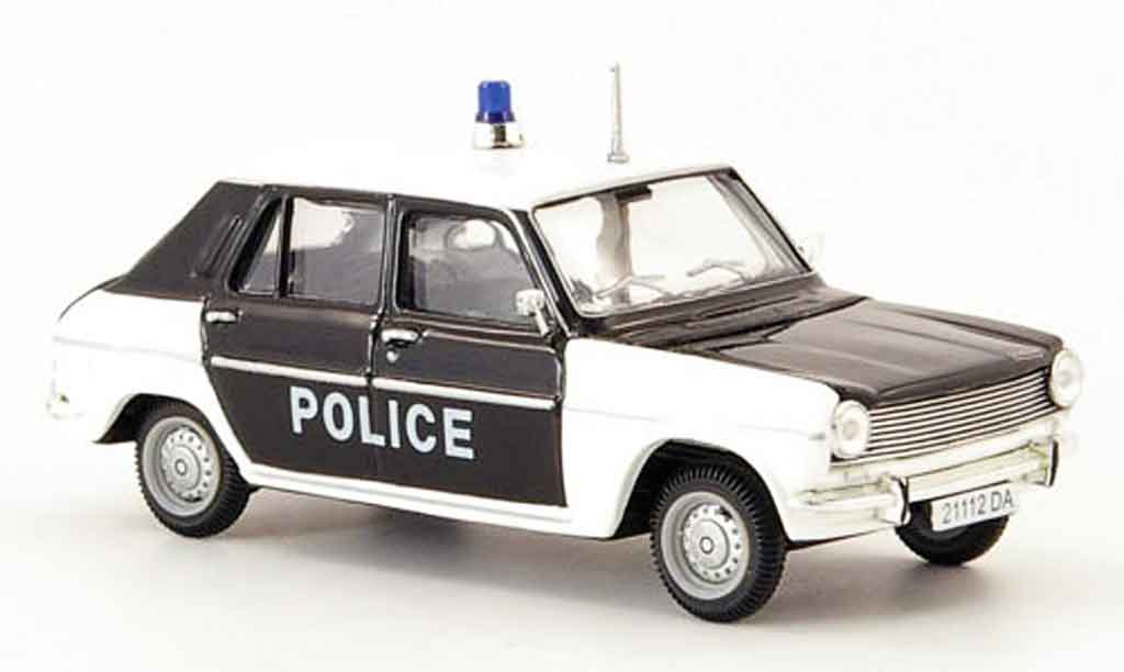 Simca 1100 1/43 Norev gls polizei 1973 modelauto