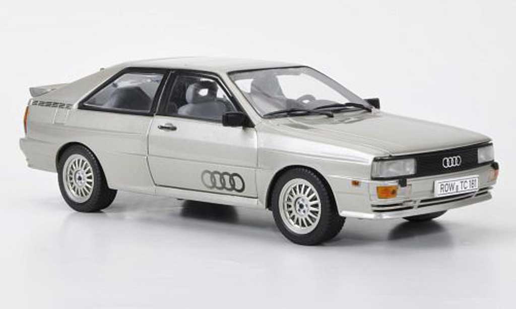 Audi Quattro 1/18 Sun Star grijs metallic 1981 modelauto