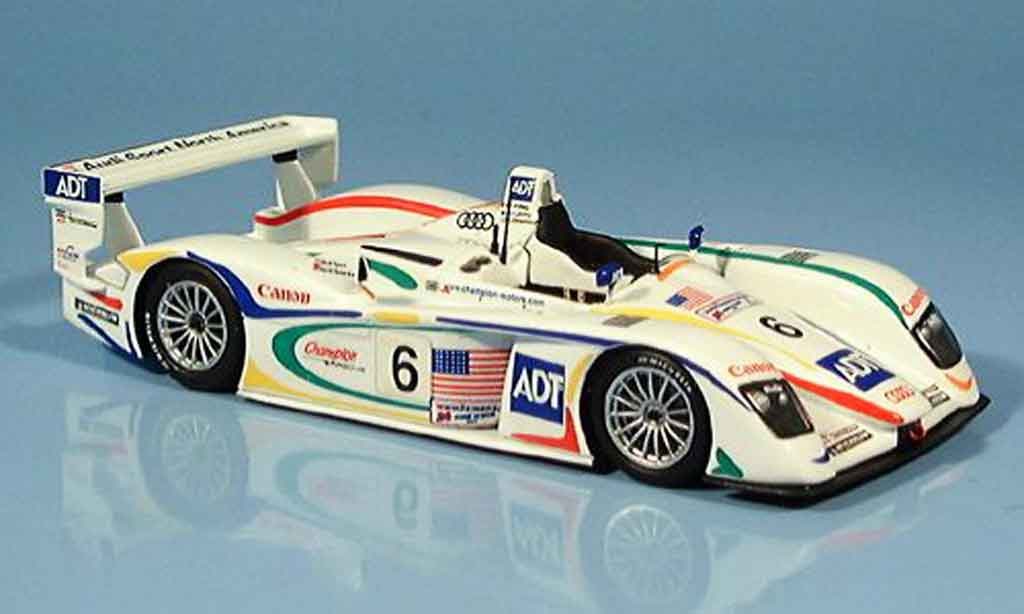 Audi R8 2003 1/43 Minichamps 2003 LeMans Pirro Lehto Johansson modelauto