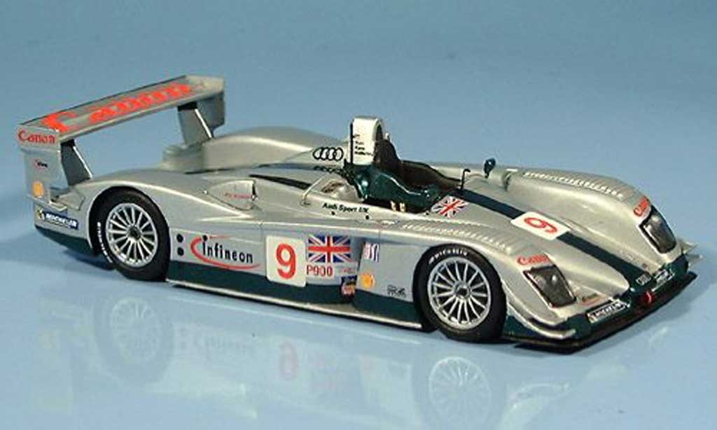 Audi R8 LMS 1/43 Minichamps LMS No.9 Team Sport UK M.Salo / J.Kane / P.McCarthy 12h Sebring 2003 modelauto