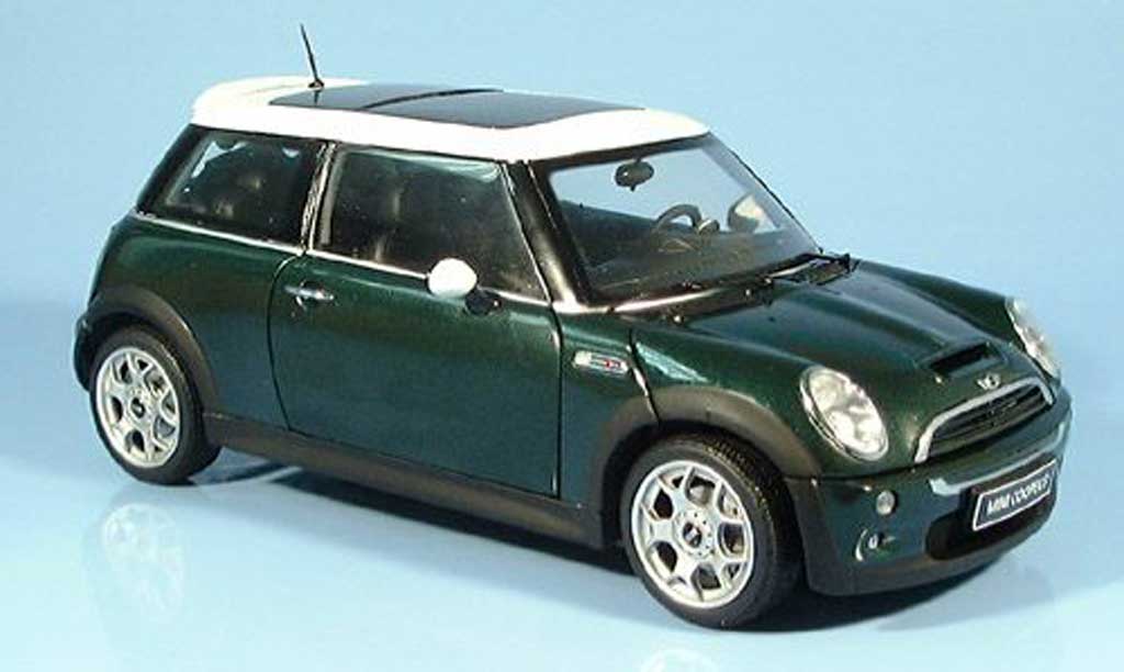Mini Cooper S 1/18 Kyosho S grun modelauto