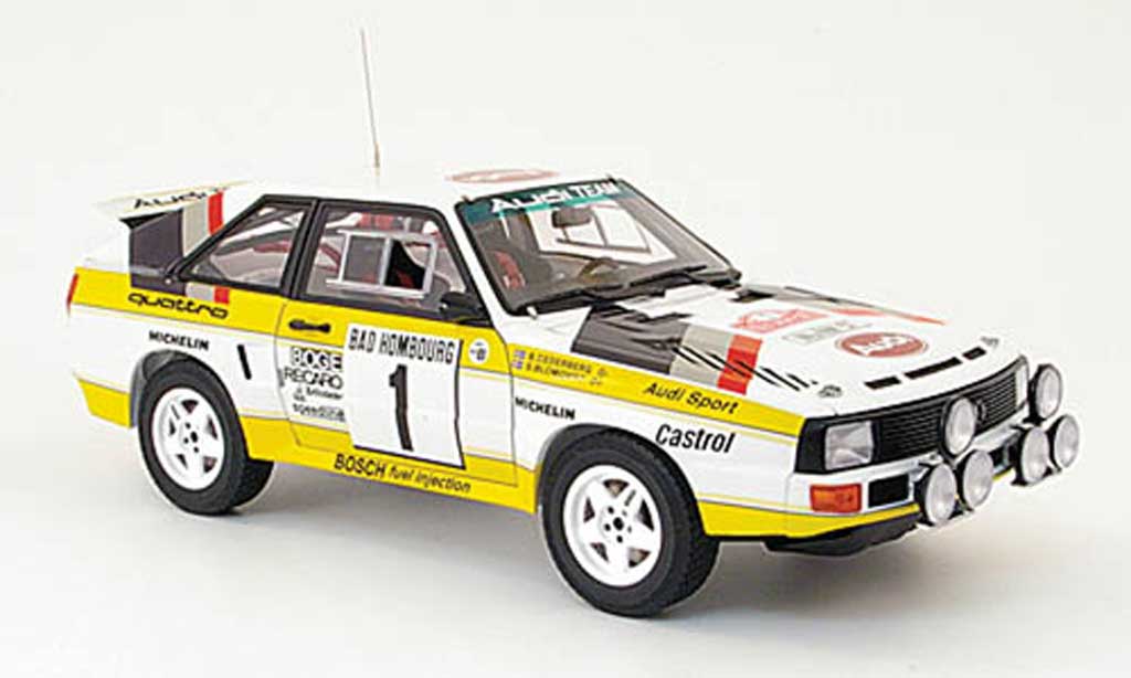 Audi Sport Quattro 1/18 Autoart no.1 rallye monte carlo 1985 modelauto