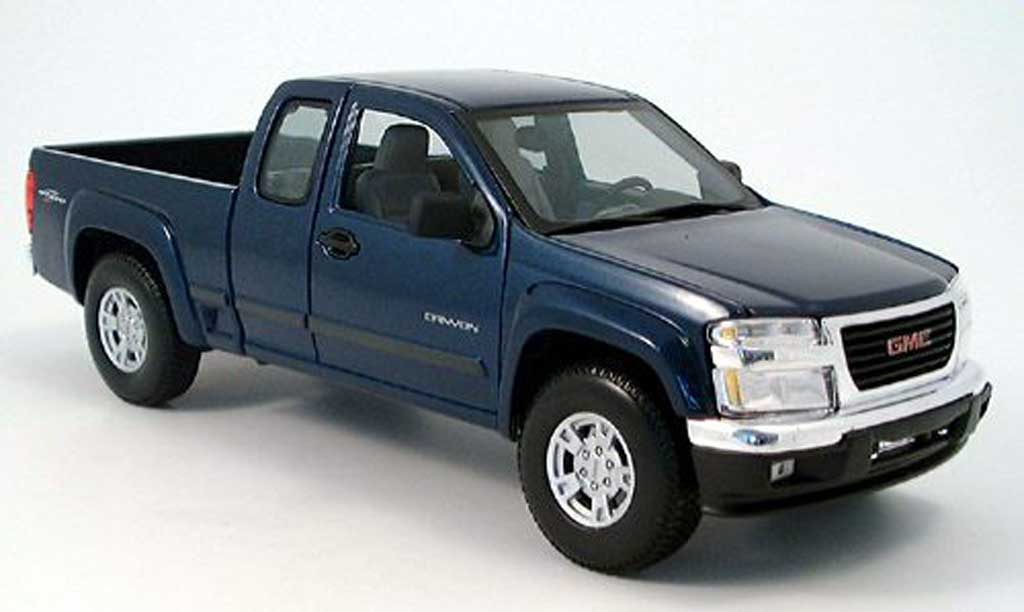 GMC Canyon 1/18 Maisto blauw 2004 modelauto