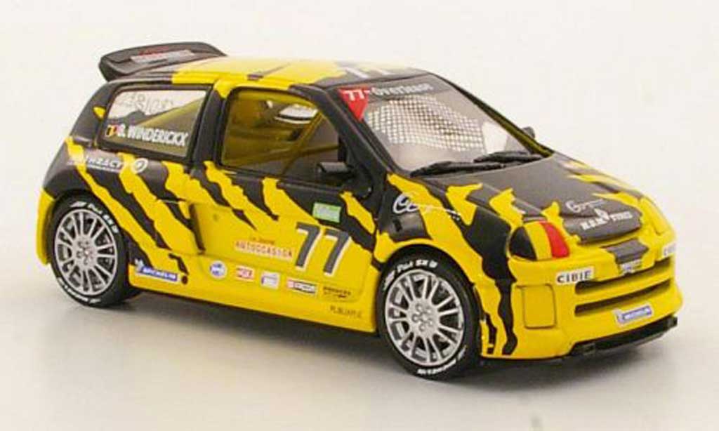 Renault Clio V6 1/43 Eagle V6 II No.77 B.Winderickx Trophy 2000 modelauto