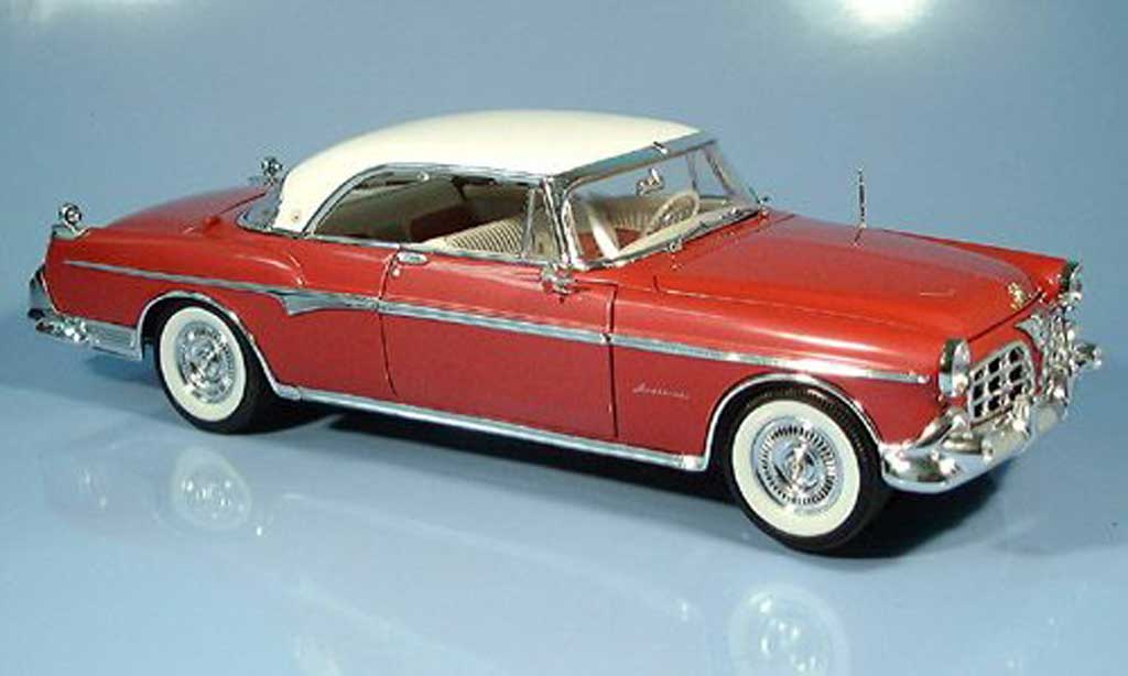Chrysler Imperial 1/18 Signature rood 1955 modelauto