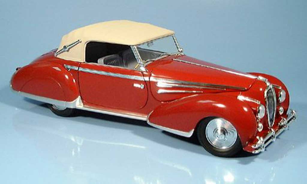 Delahaye 135 1/18 Signature M rood 1947 modelauto