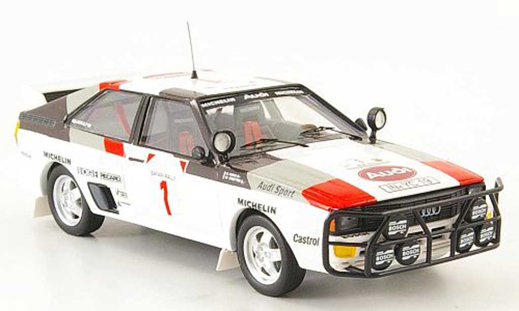 Audi Quattro 1/43 Trofeu Safari Rallye Mouton-Pons 1983 modelauto