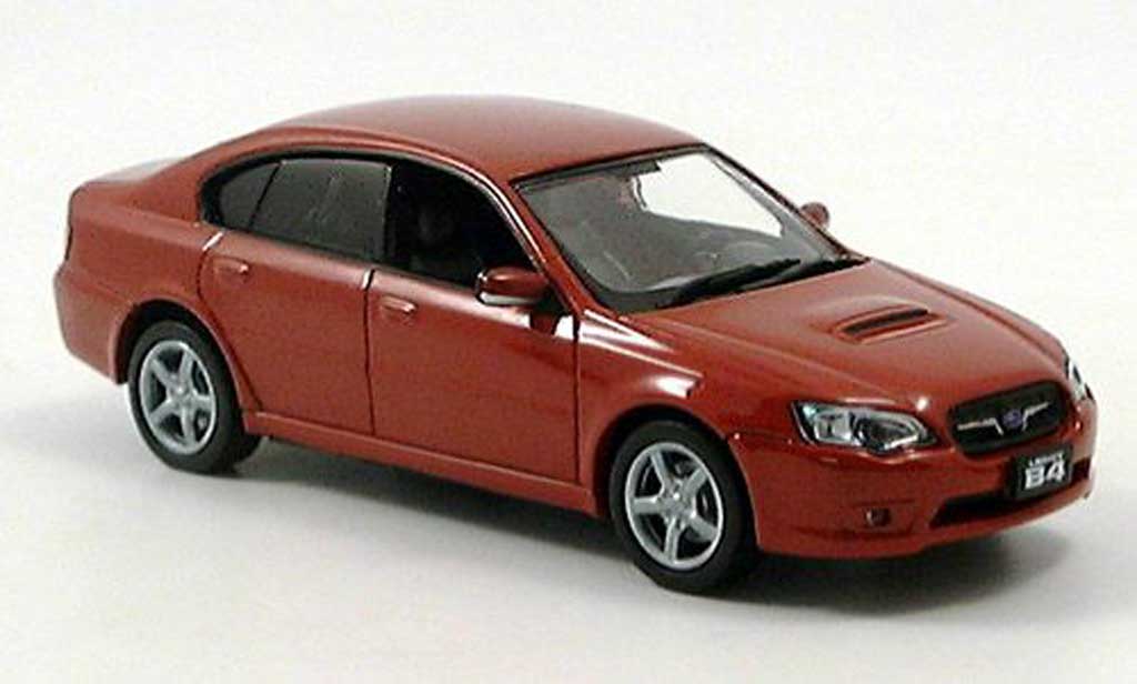Subaru Legacy 3.5 GT 1/43 J Collection 3.5 GT rood 2003 modelauto